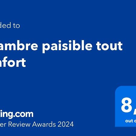 Chambre Paisible Tout Confort Courcouronnes Exterior photo